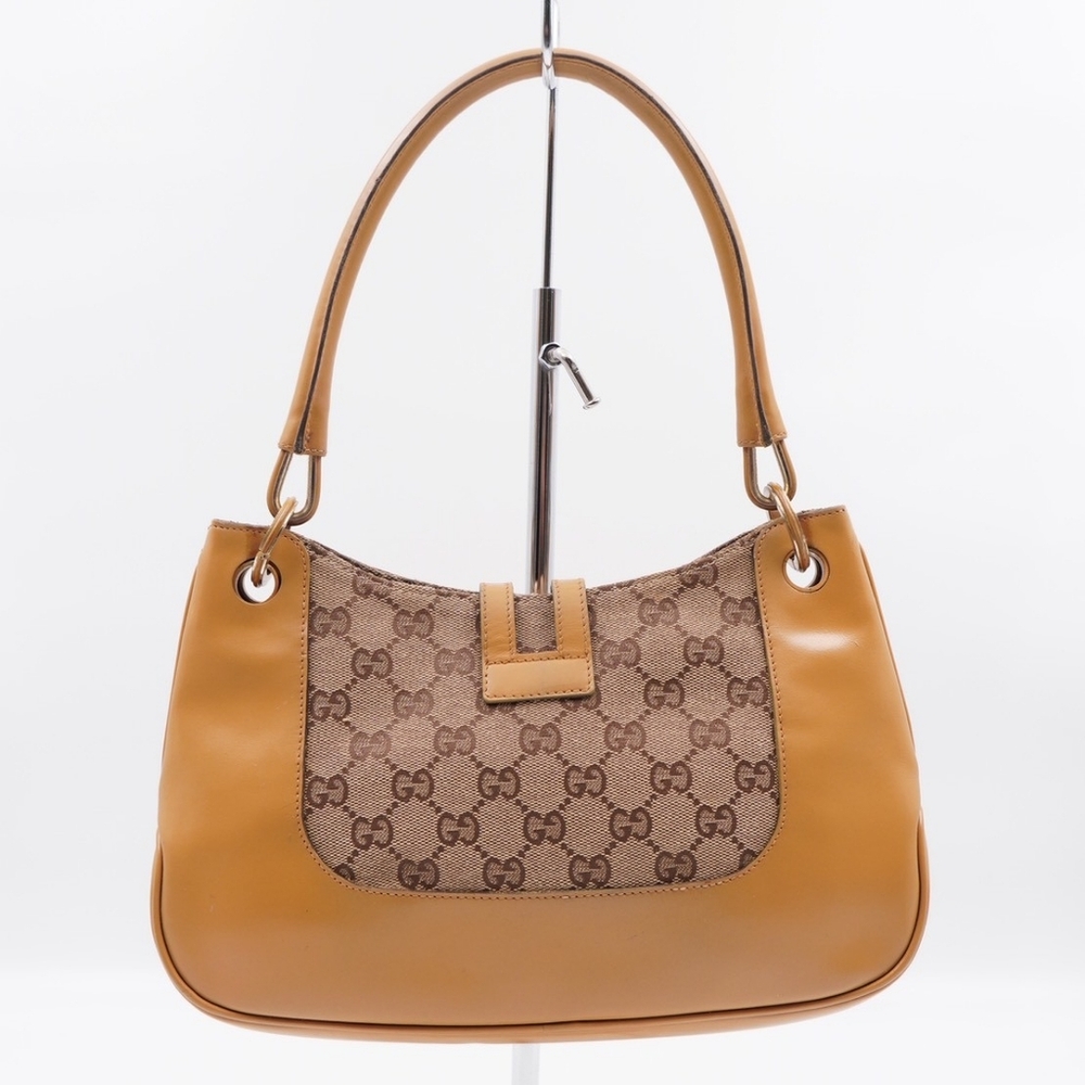 CE43 💟 Gucci GG Cancas Jackie Shoulder Bag - Picture 2 of 13